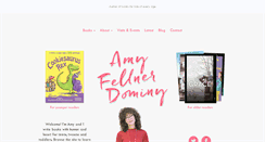 Desktop Screenshot of amydominy.com